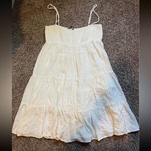 Zara White Summer Dress